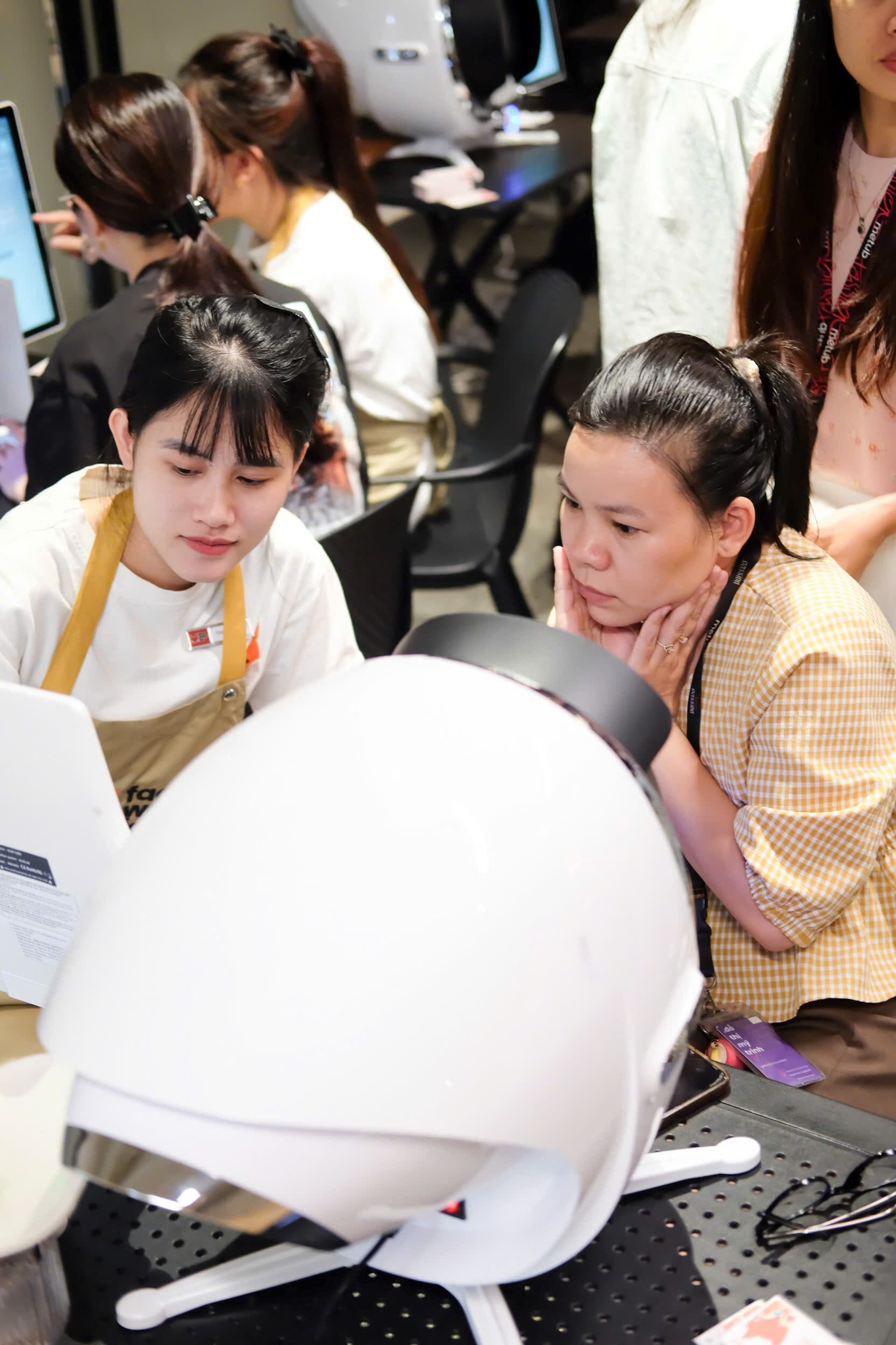 Trải nghiệm chăm sóc da Face Wash Fox tại văn phòng